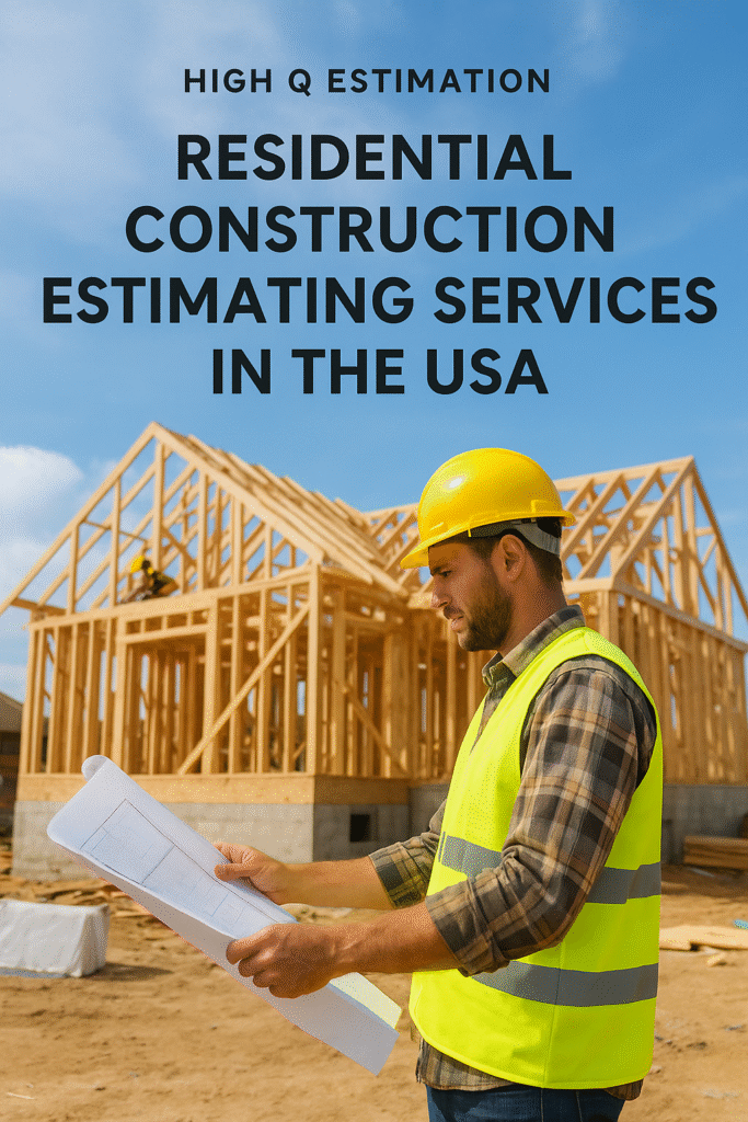 Residential Construction Estimating Services in USA