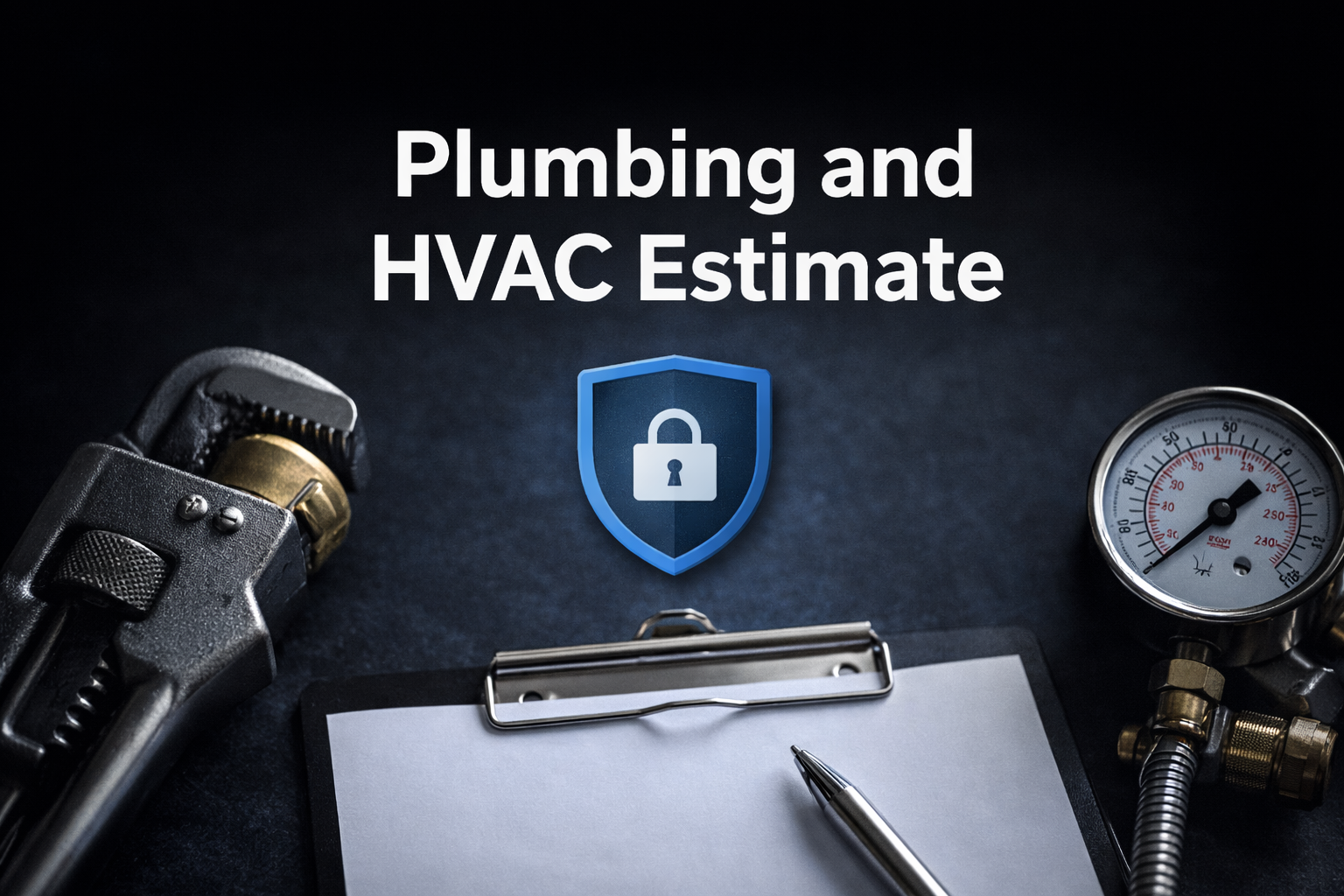 Plumbing and HVAC Estimate i usa