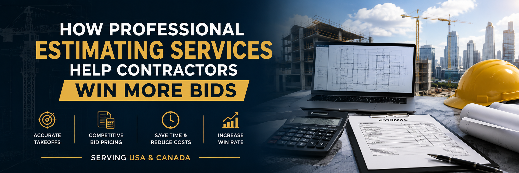 How Professional Estimating Services Help Contractors Win More Bids