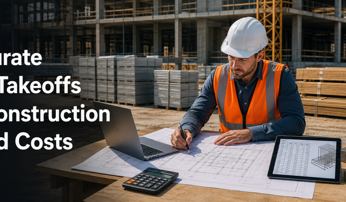 How Accurate Quantity Takeoffs Reduce Construction Waste and Costs