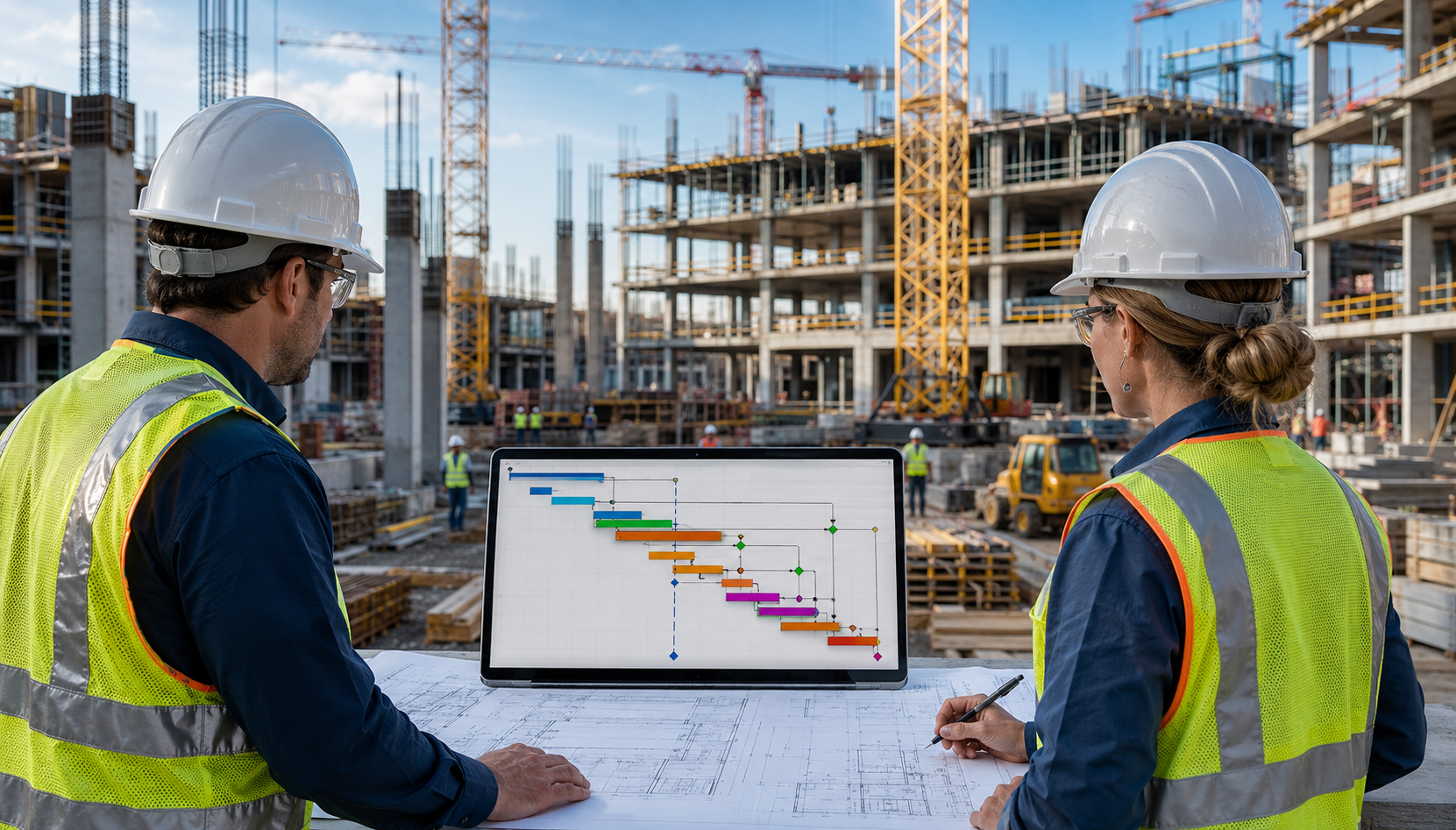 construction CPM schedule